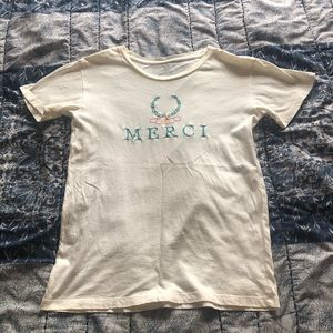 Creme T-shirt